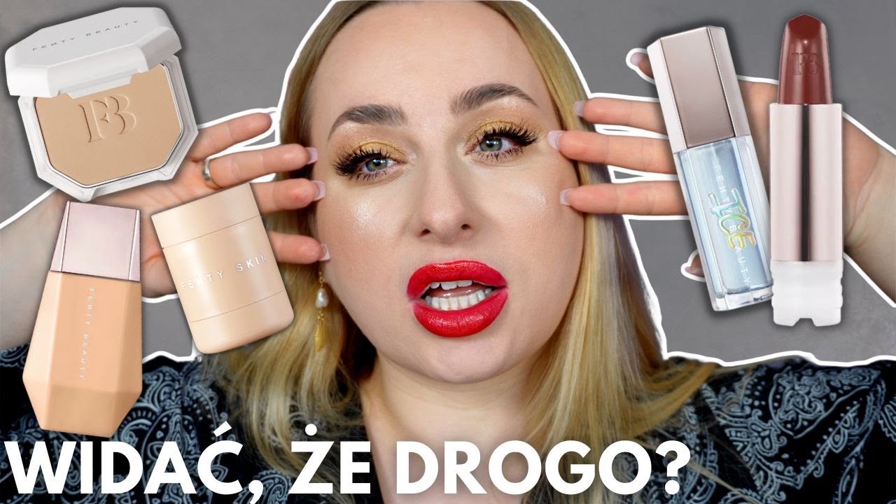 Drogie nowości FENTY 💸 podkład, baza, szminki, sztyfty…