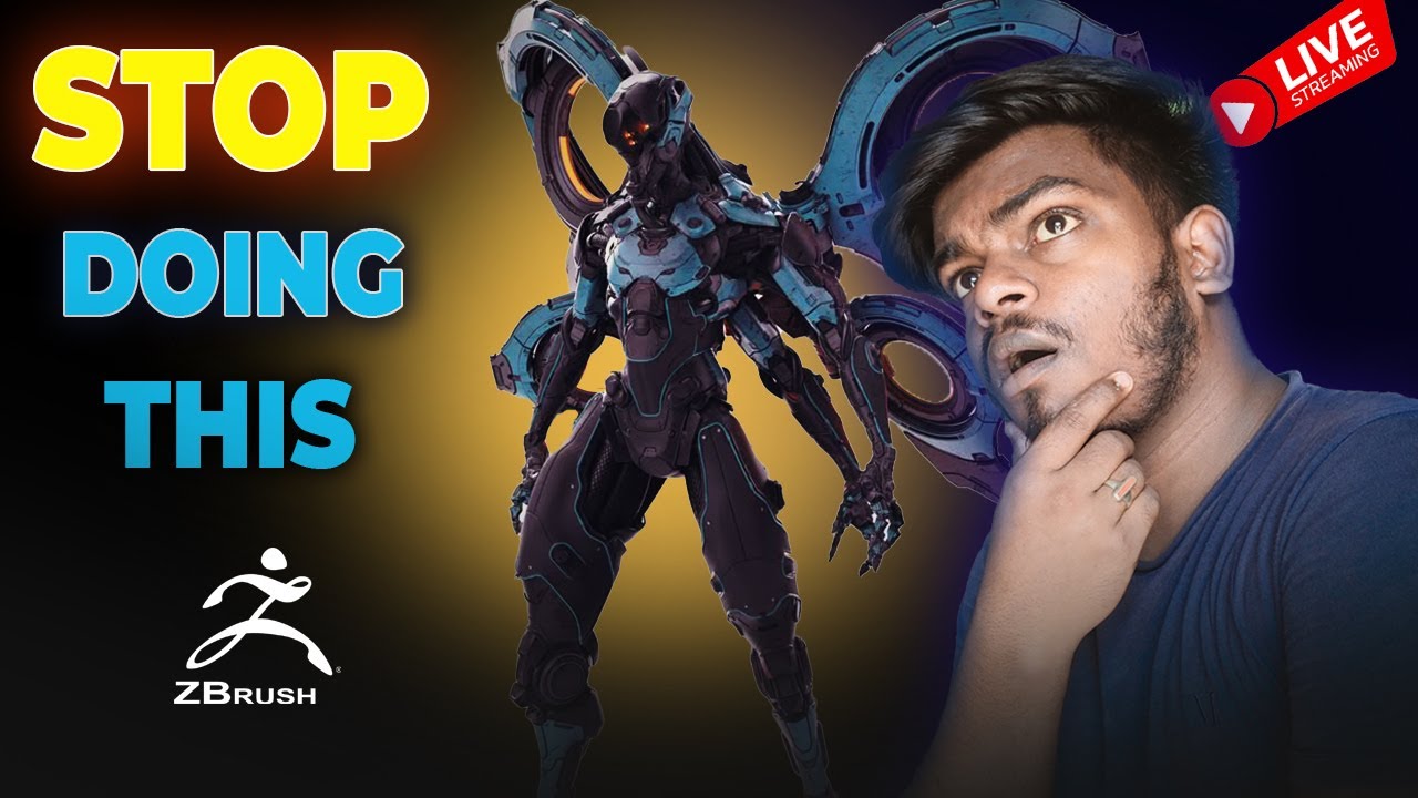Stop Doing This in ZBrush | Hard Surface Modeling Mistake (Live)