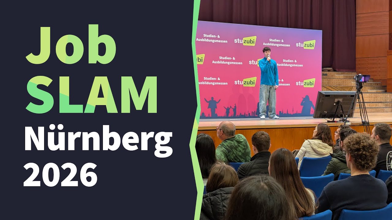 Job SLAM Nürnberg | Ausbildung & Studium | Kurzvorträge von Hochschulen & Unternehmen
