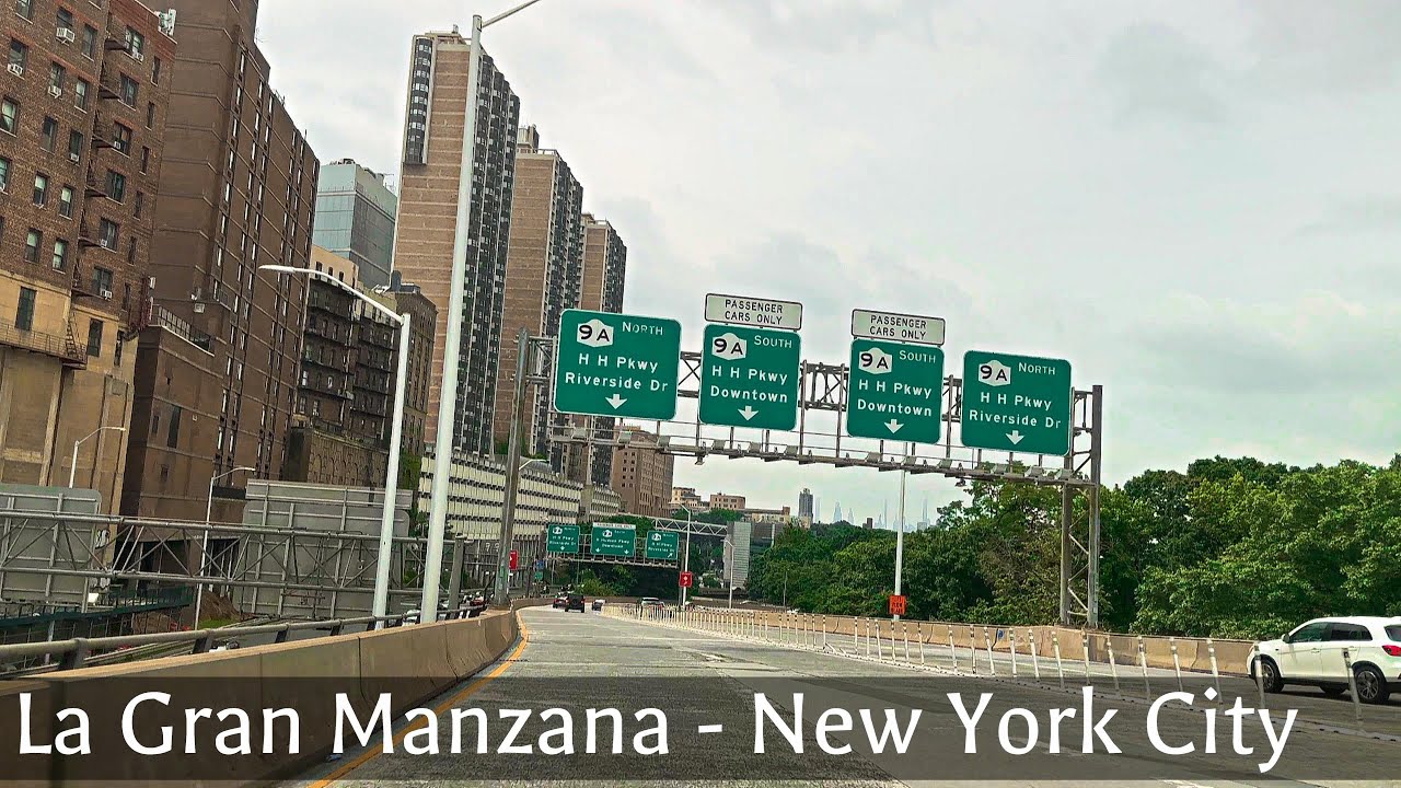 Manejando del Bronx a Manhattan en la Gran Ciudad de Nueva York | New York City | The Big Apple NYC