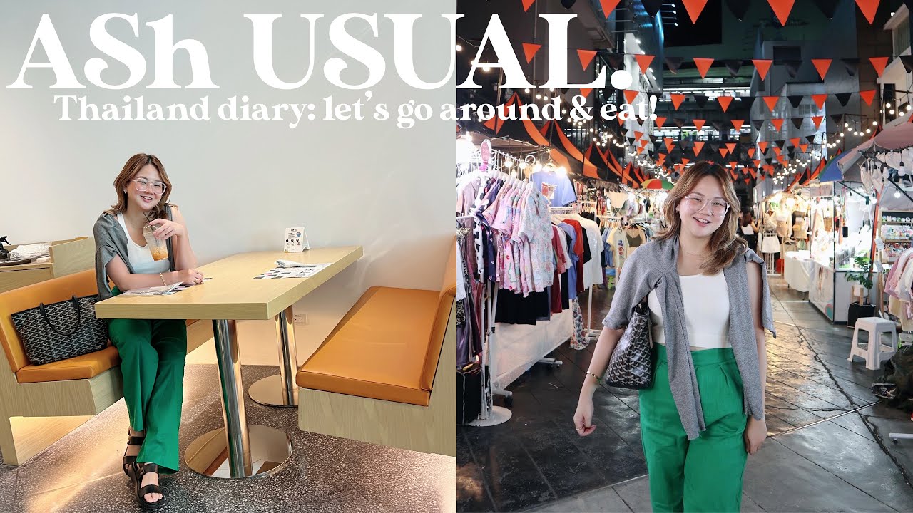 #AShUSUAL: FLYING TO THAILAND! LET’S GO AROUND & EAT | ASHLEY SANDRINE