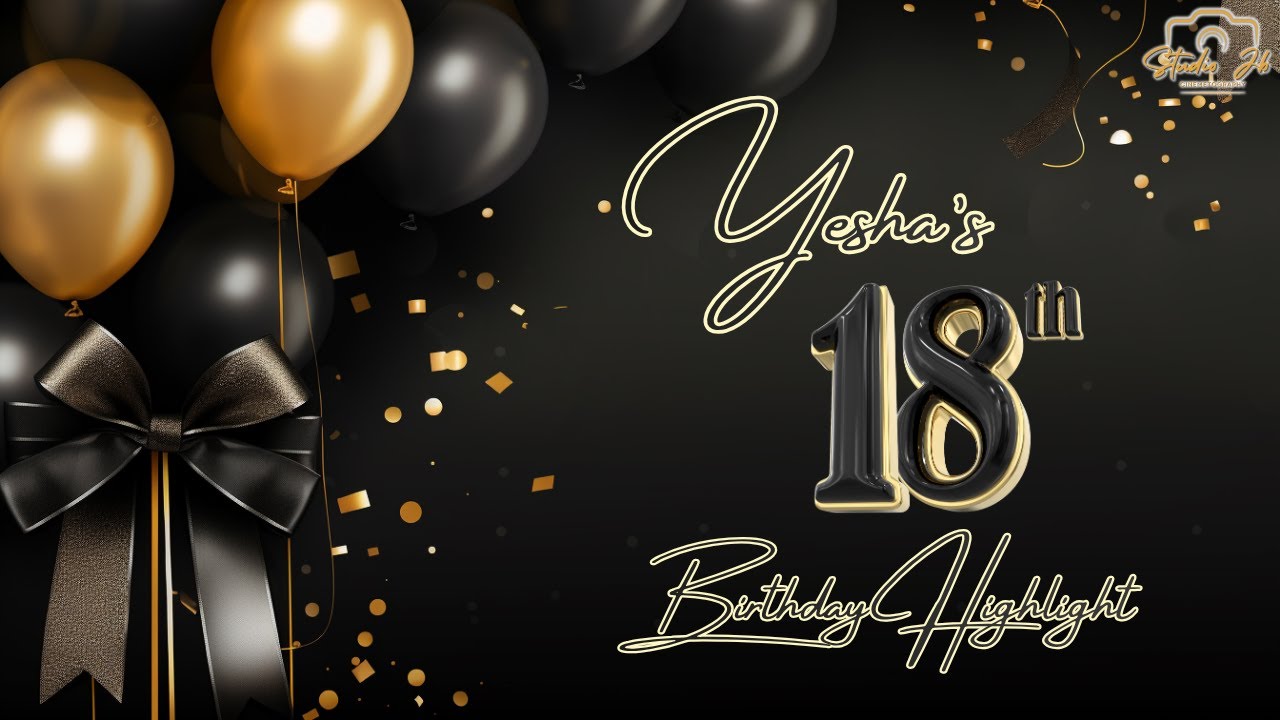 Yesha’s 18th Birthday Celebration Highlight | Elegant Celebration | Captured By Studio JB Cine