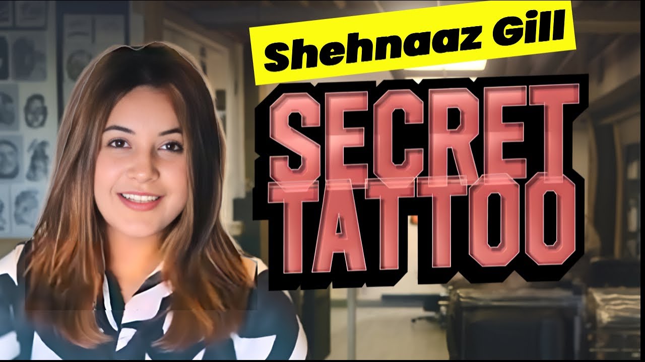 Shehnaaz Gill’s FIRST Tattoo 😱 | Secret Meaning Revealed | Kamz Inkzone Exclusive 2025