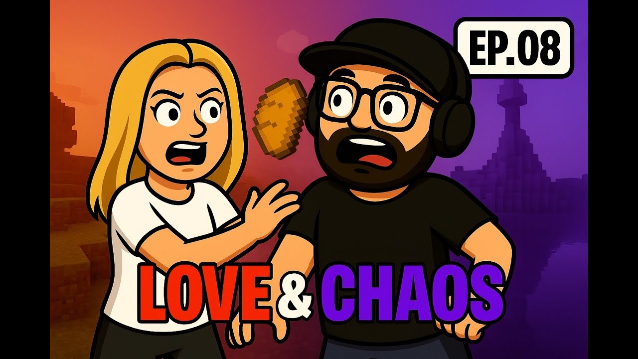 Minecraft: She Hit Me with Bread Mid-Build 😂