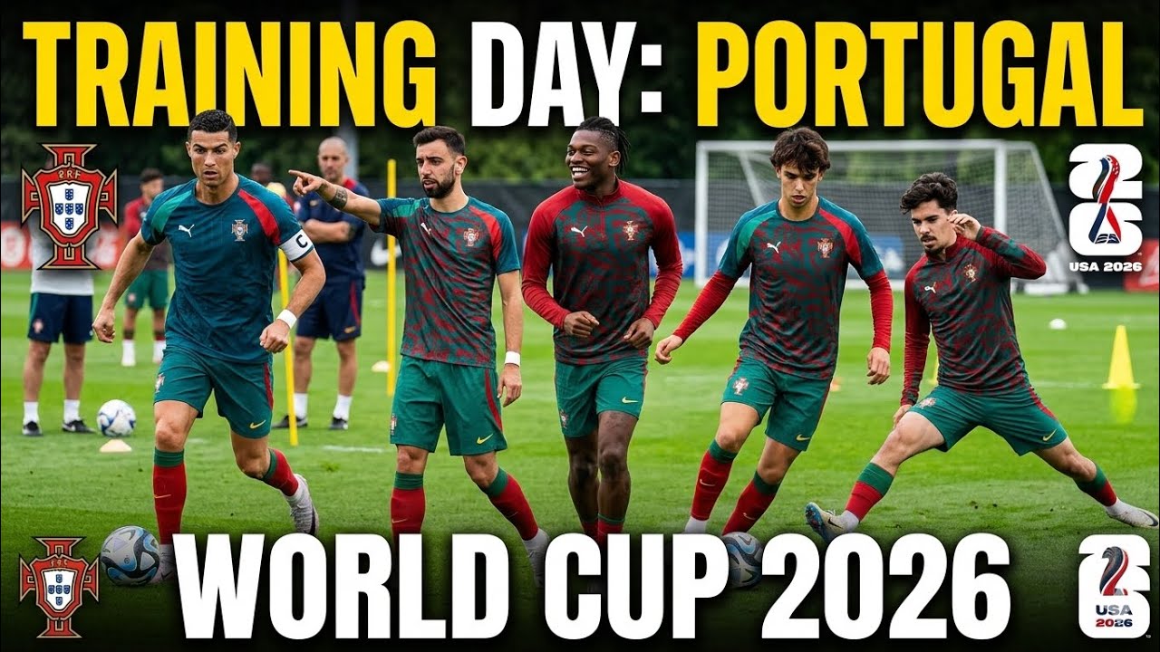 CR7 & Portugal Are READY! 🇵🇹 World Cup 2026 Training Session