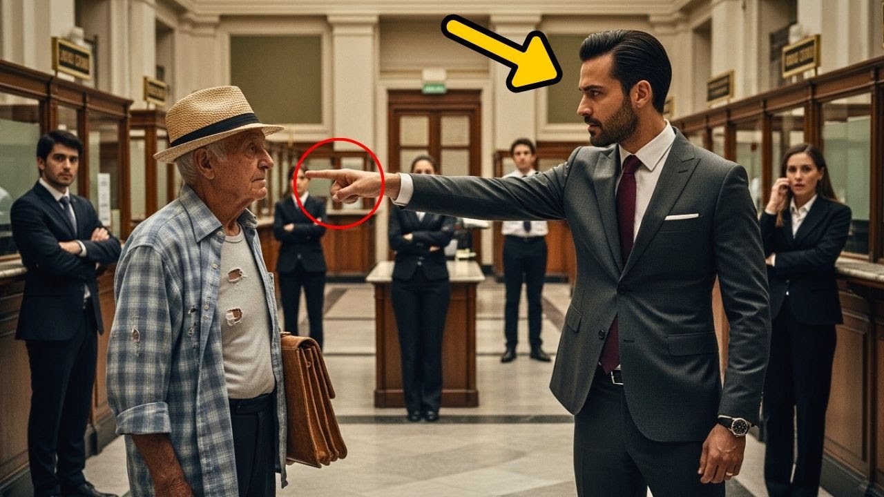 «VATTENE!»—Il presidente della banca ha umiliato l’anziano…Ma la verità su di lui ha cambiato tutto!
