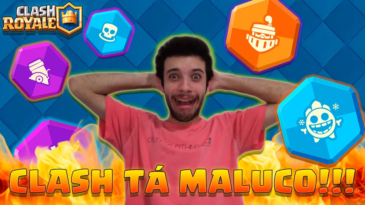 CLASH ROYALE ENLOUQUECEU!!! - Clash Royale