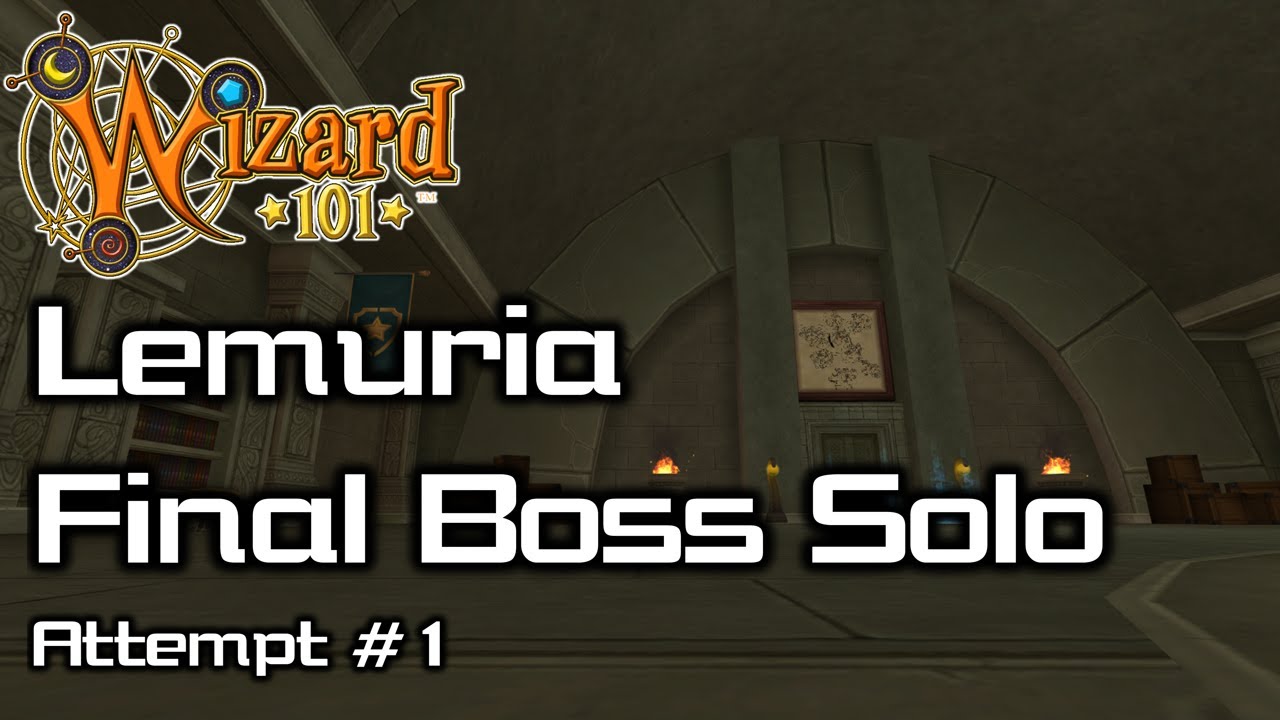Wizard101 - Lemuria Final Boss Solo (#1)