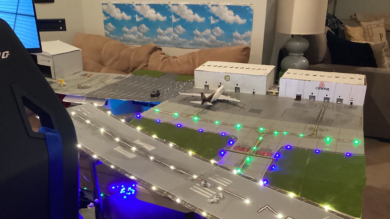 Model airport update #3 #modelairports #modelplanes #diy