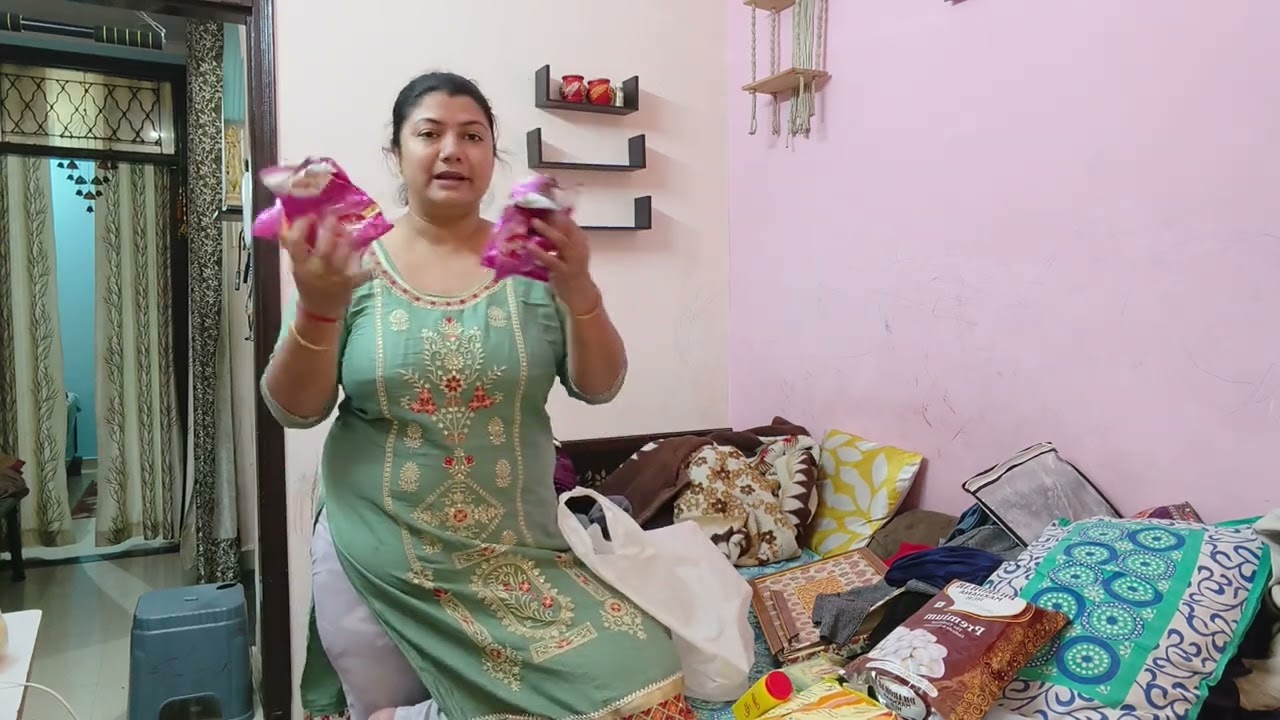 राशन का सामान लेकर मैं होली से पहले हूं होली की शॉपिंग होगी बाद में#kiranashopping#viralvideo 