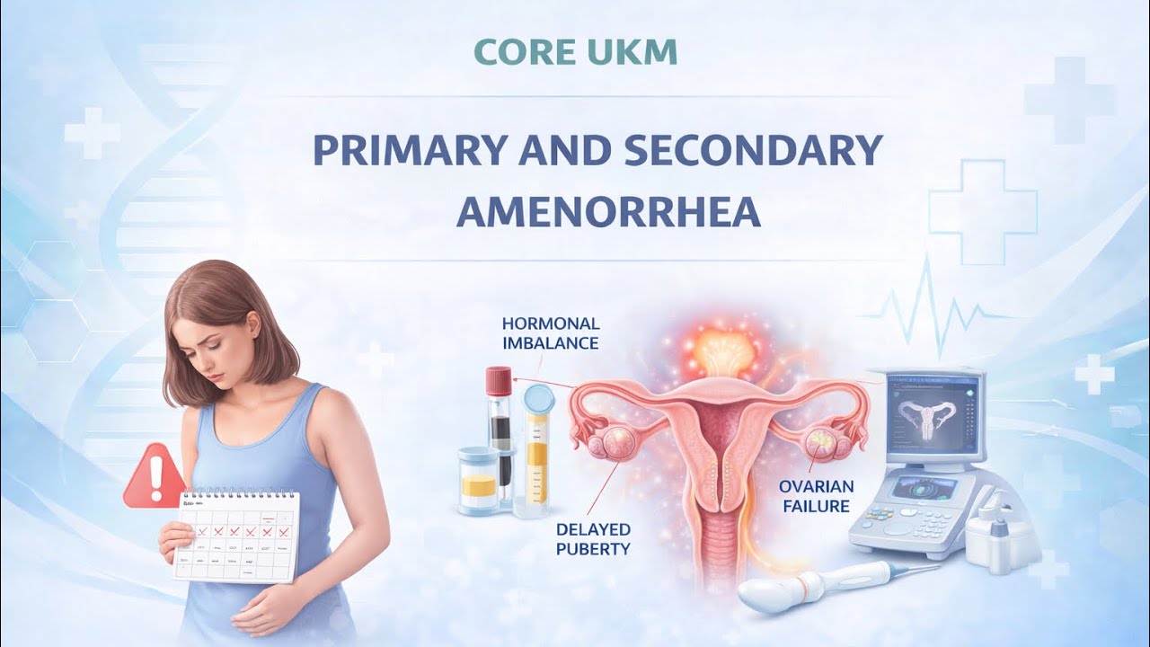 Primary and secondary amenorrhea 