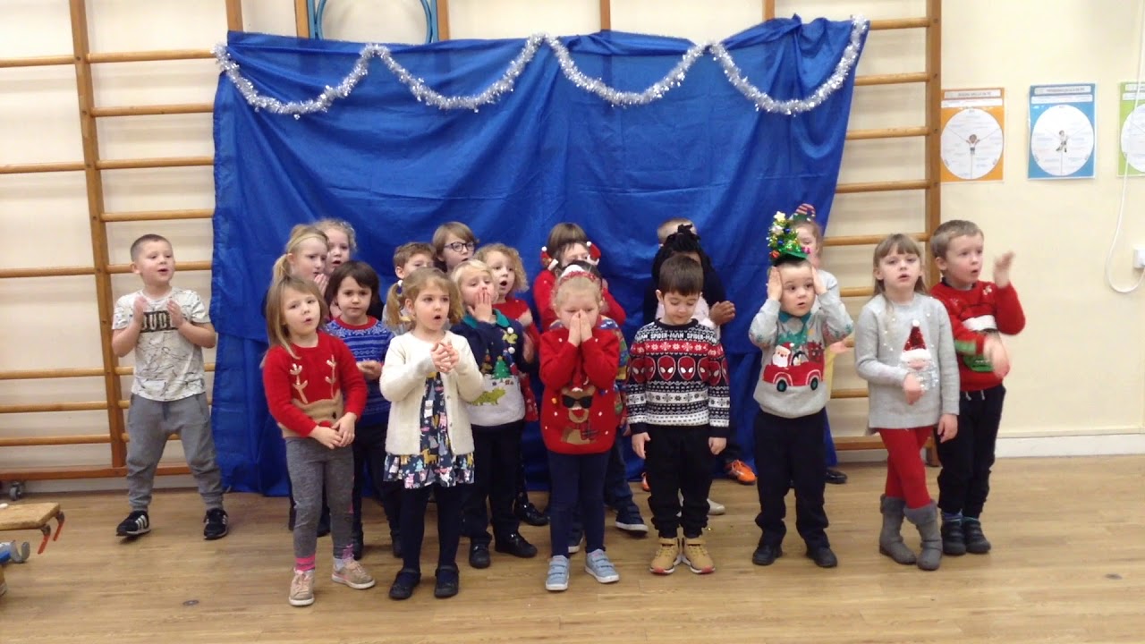Nursery singing for Coumes Brook Residential Care Home