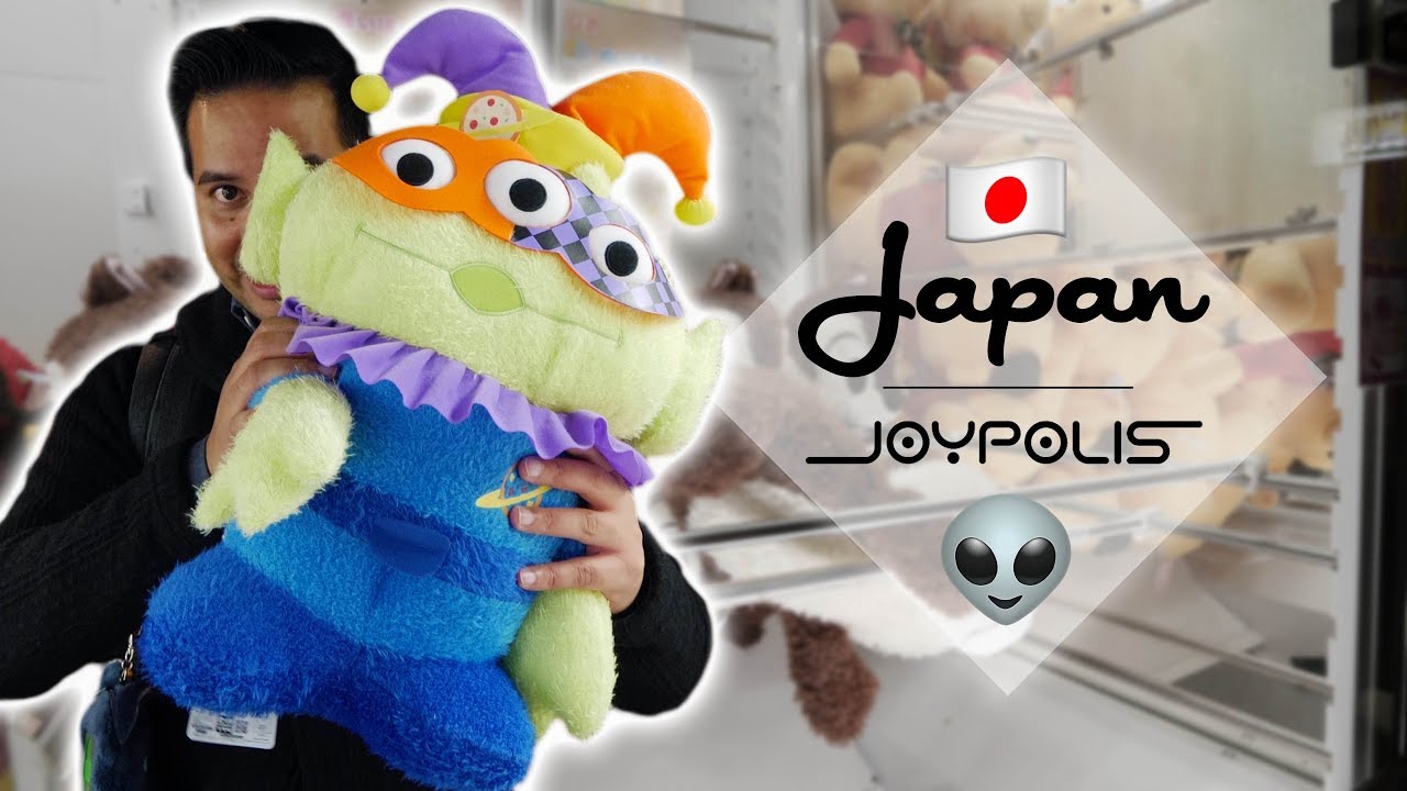 HUGE claw machine wins at Sega Joypolis in Japan! | Crane Couple in Japan Ep 5
