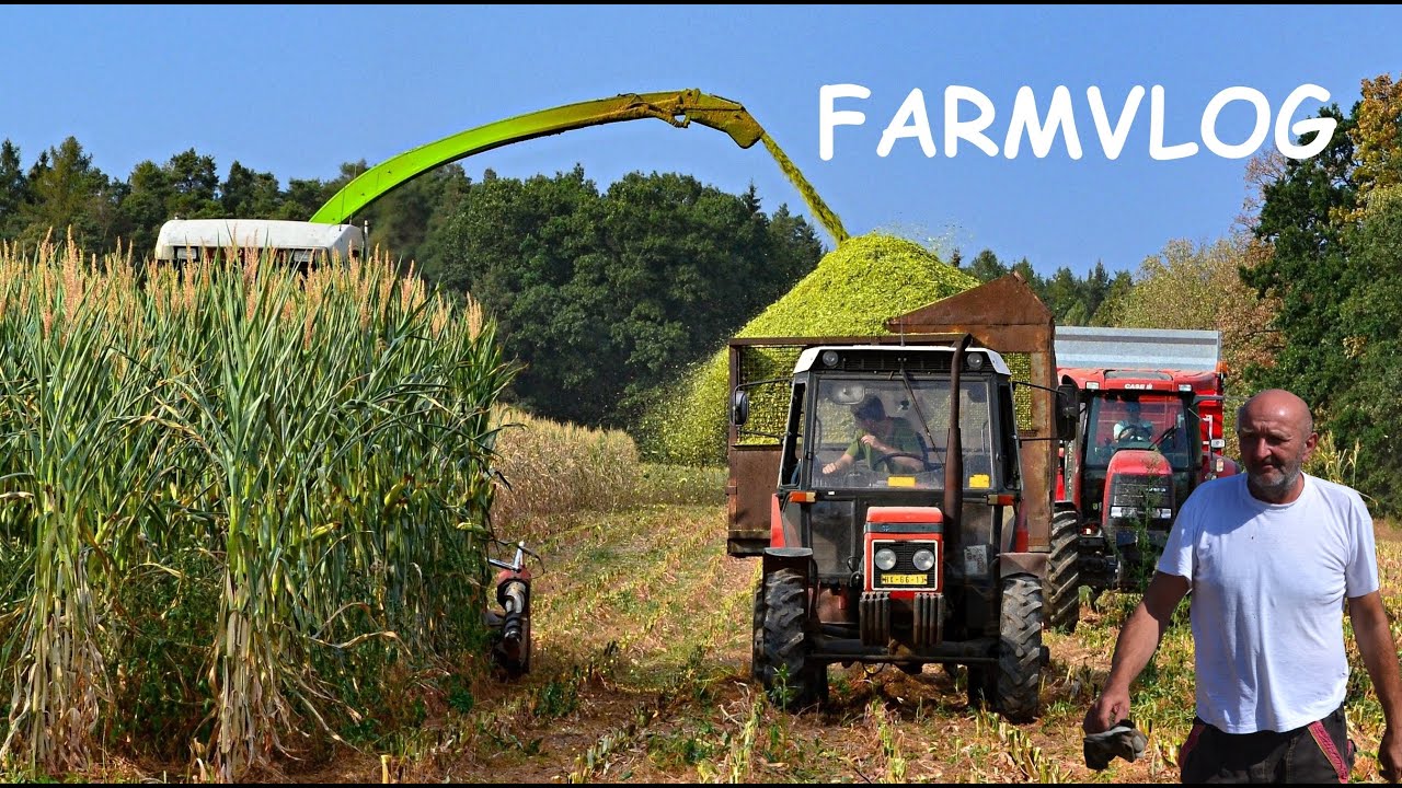 Farmvlog SPECIAL - Siláže s ROLANOU I Povídání o Rolaně I Červená parta a siláže z roku 2015