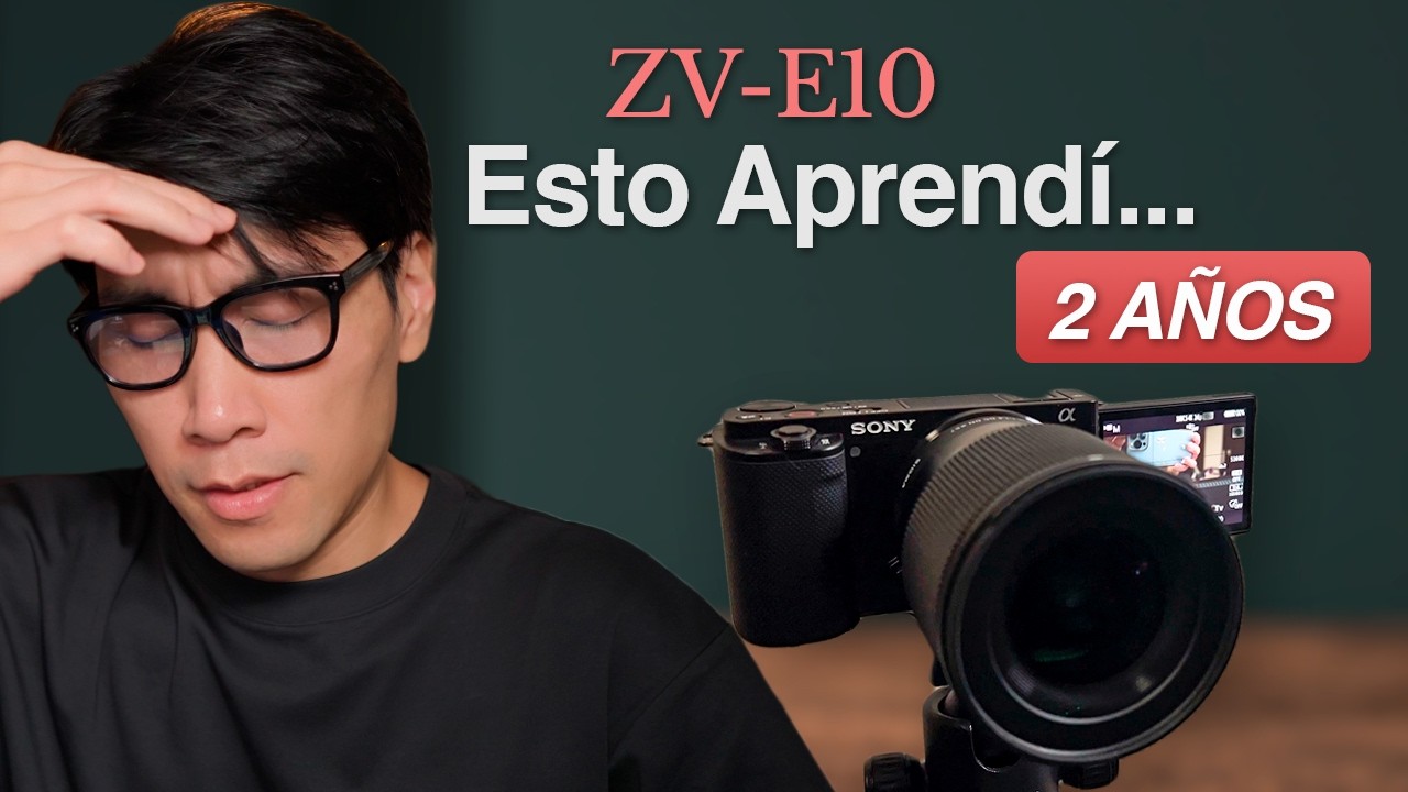 ¿Vale la pena la Sony ZV-E10 para YouTube en 2025?