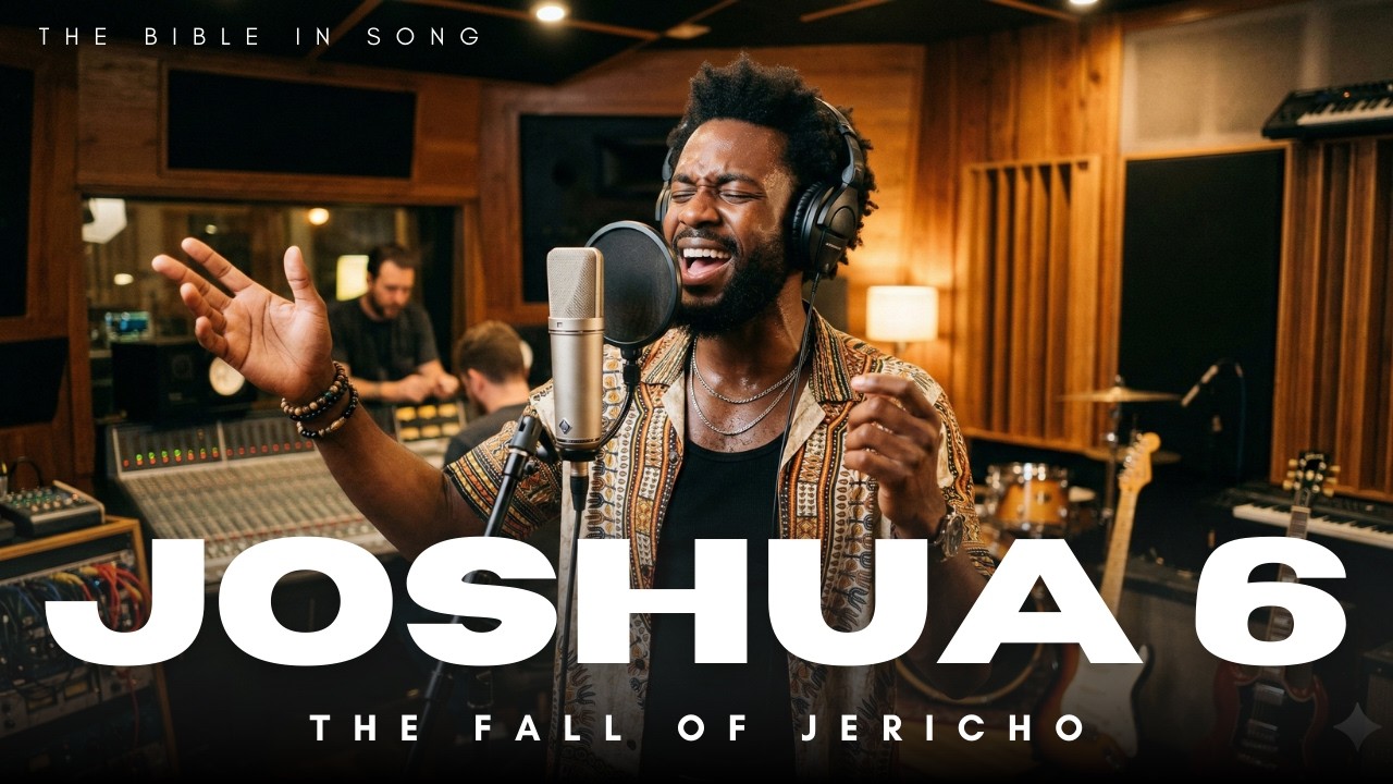 JOSHUA 6 The Fall of Jericho Sung in RNB & Soulful Music | Audio Bible | Bible Stories