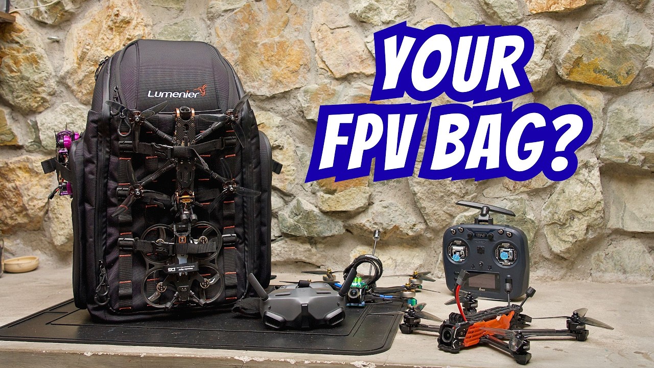 Лучший рюкзак для дрона для вас? Обзор рюкзака Lumenier FPV