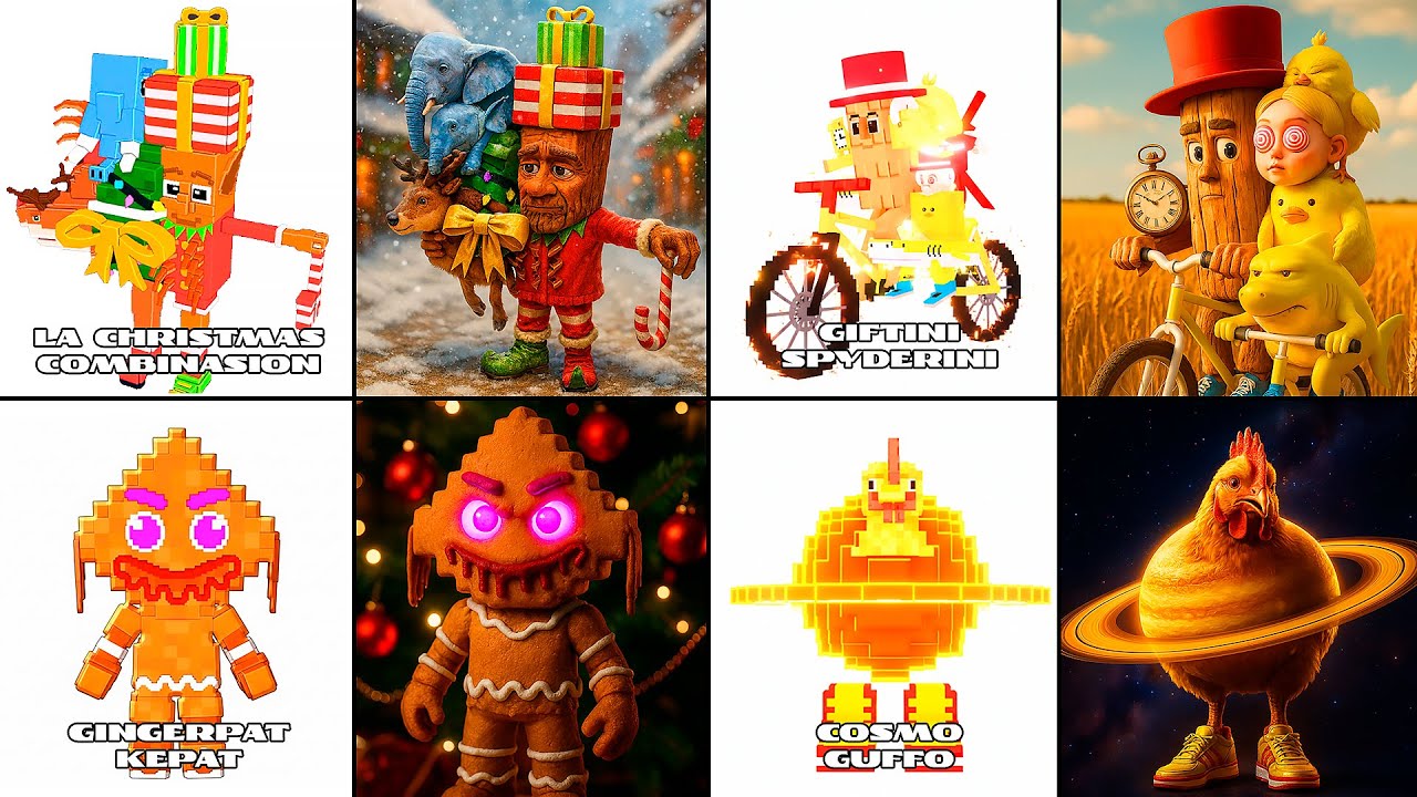 NEW CHRISTMAS UPDATE! All New Steal A Brainrot Characters vs Italian Brainrot