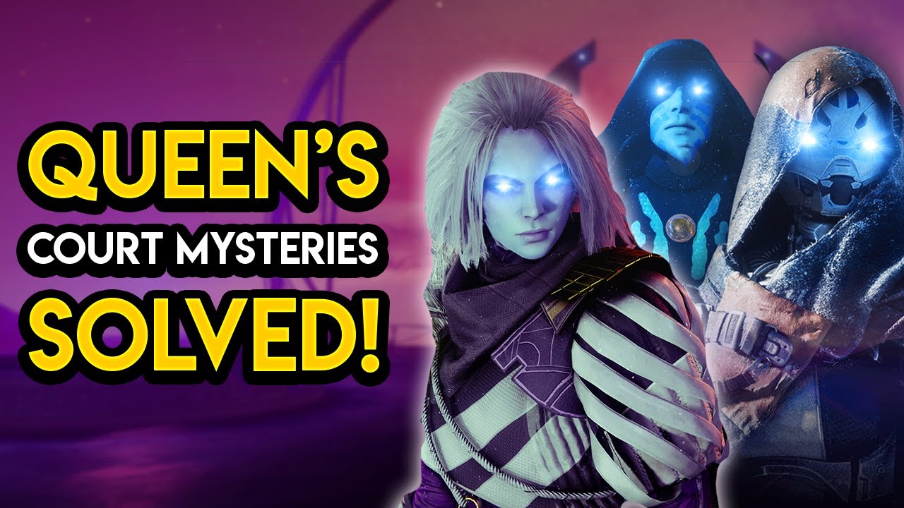 Destiny 2 - QUEEN'S COURT MYSTERIES ANSWERED! Mara Meets Exo Stranger, Darkness, Nine, MORE!