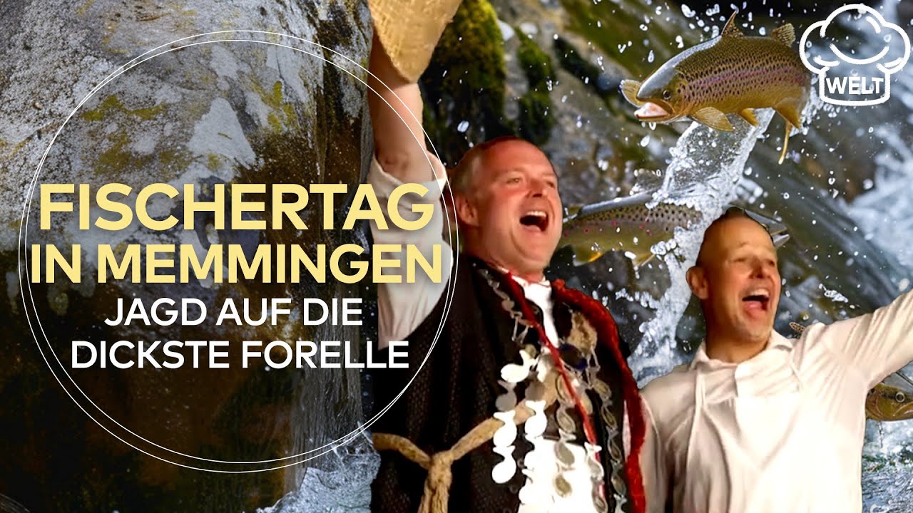 FISCHERTAG IN MEMMINGEN: Tausende Forellenfänger versammeln sich für uralte Tradition | FOOD MAGAZIN