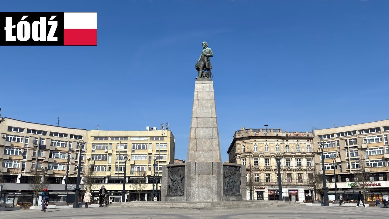 Łódź walking tour, Poland 🇵🇱