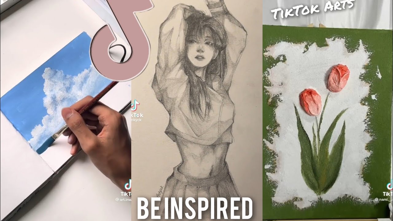 Beautiful TikTok Arts that inspires me a lot🎨🌼