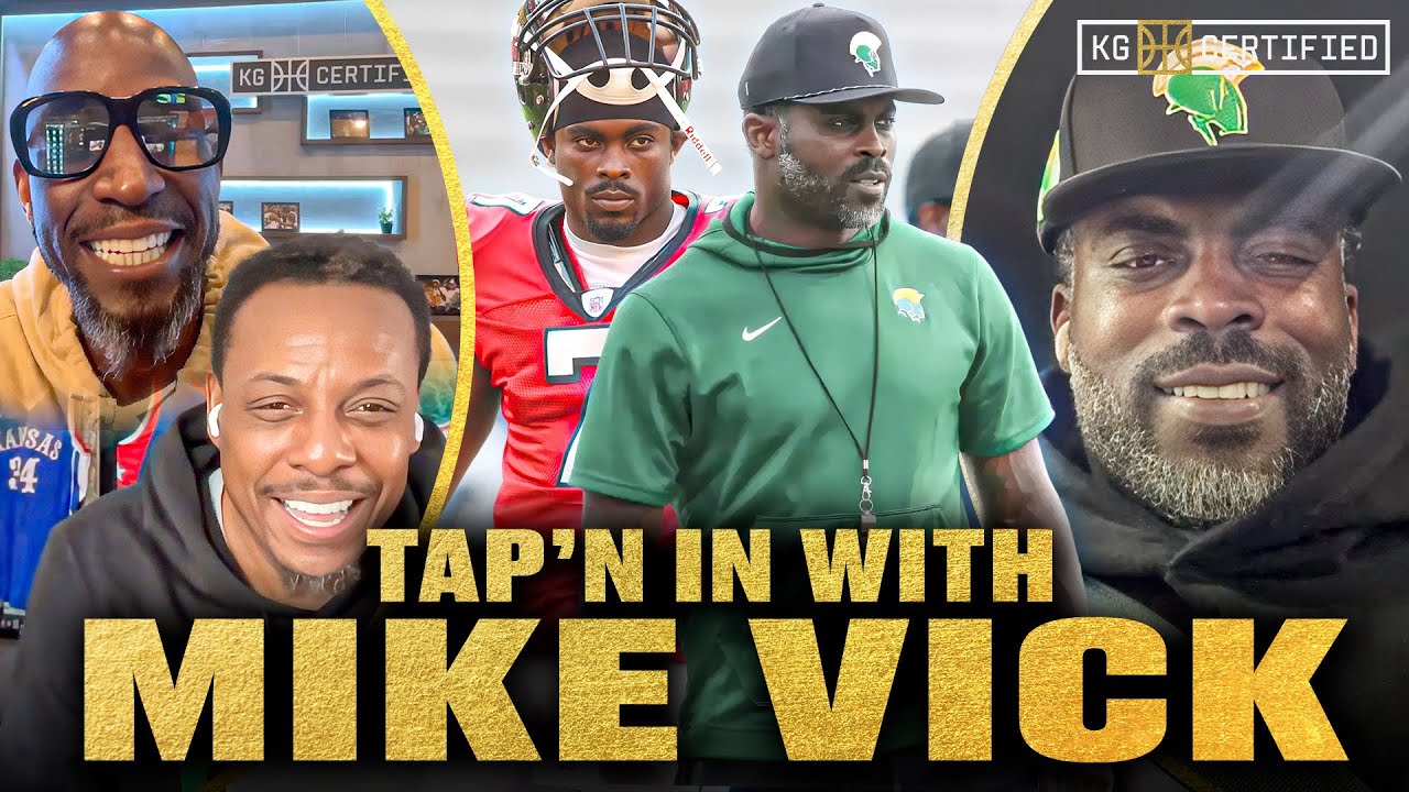 Mike Vick Talks HBCU Coaching, NIL Challenges & Super Bowl Predictions | TAP'N IN