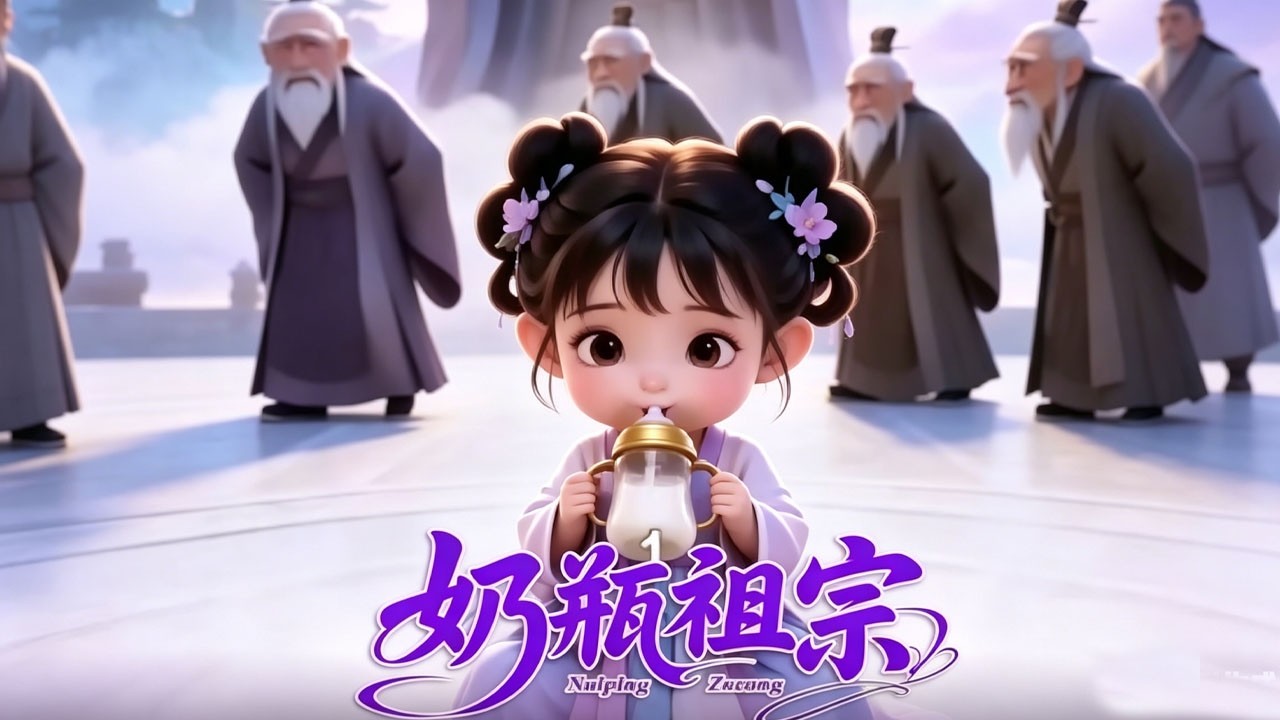 ✨热播漫剧推荐：《奶瓶祖宗》超爽来袭！时叶一岁半，却是仙界说一不二的小祖宗。下凡前搜刮完丹君的仙药，揣着一兜灵丹，凭萌和横搅翻人间，成了人人怕又宠的奶瓶小霸王。#一纸漫剧