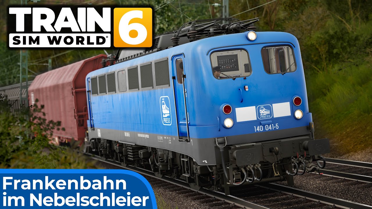 Frankenbahn im Nebelschleier | TRAIN SIM WORLD 6 | Güterzug: Kornwestheim - Heilbronn | BR 140 - TSW