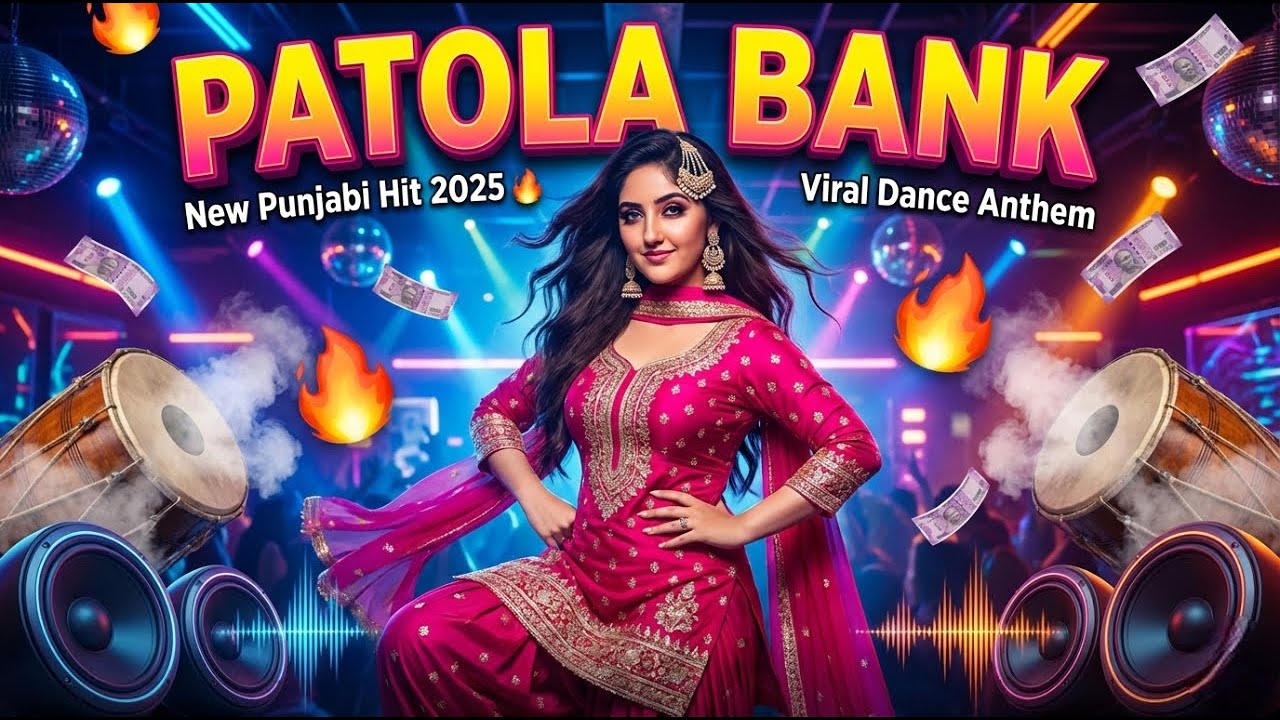 पटोला बैंक | Patola Bank - New Punjabi Song 2025 | Desi Hip Hop Party | Viral Dance Track 2026