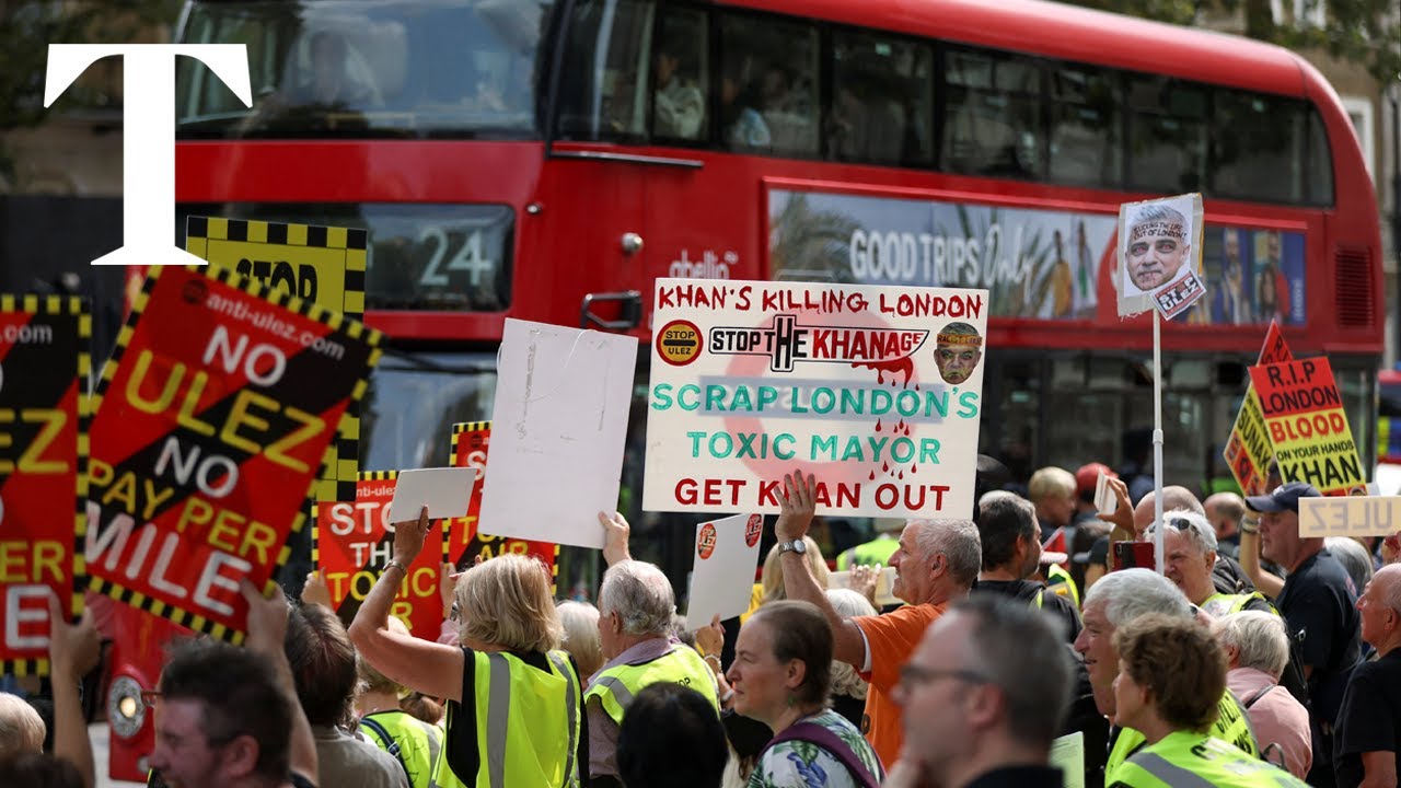 Khan says Ulez expansion is vital for clean air
