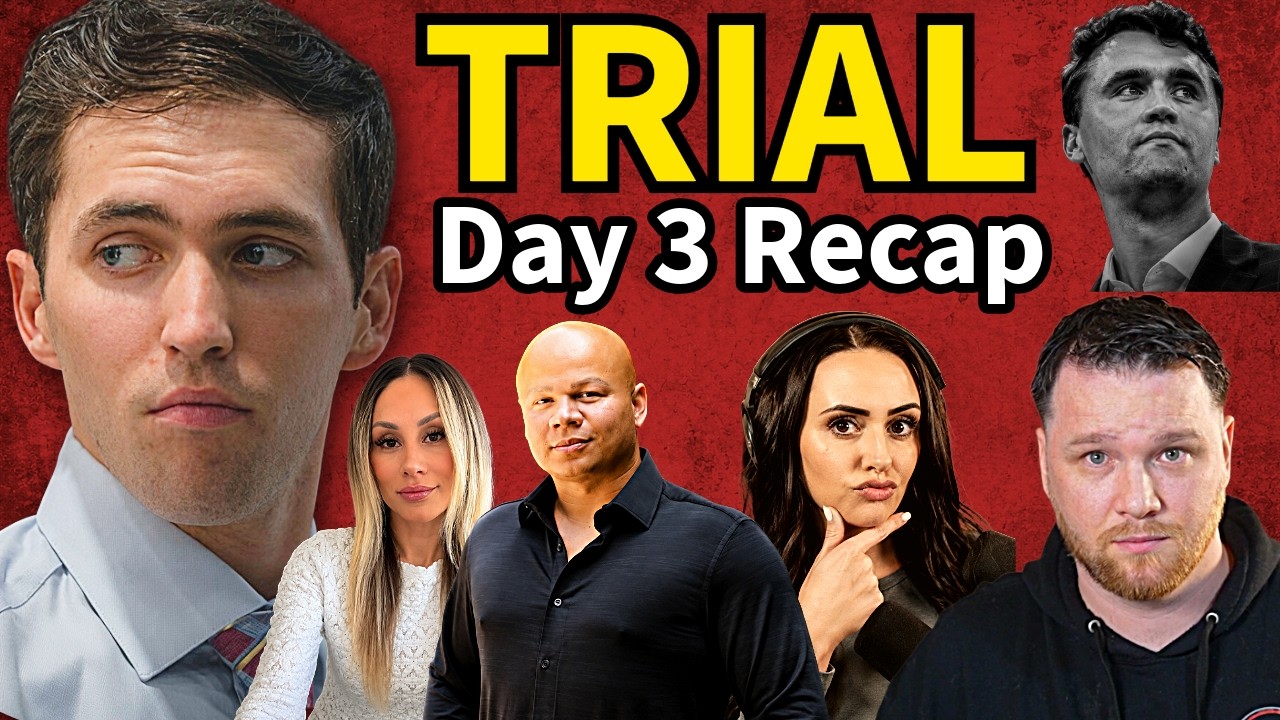 🔴Tyler Robinson Trial Day 3 RECAP | First Reporters Inside the Courtroom + FULL Case Breakdown