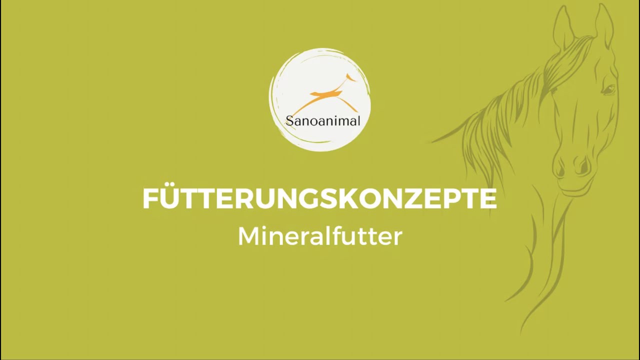 Fütterungskonzepte: Mineralfutter