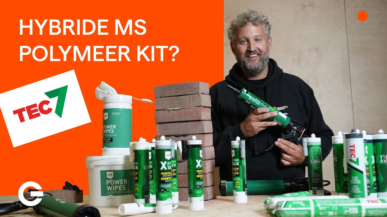 Waarom Hybride MS polymeer kit? TEC7 kit; het beste van twee werelden. WINACTIE!