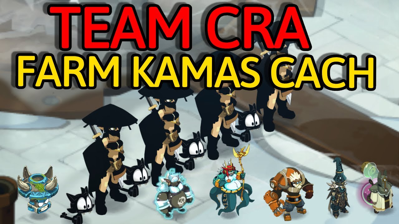 Dofus maroc astuce kamas team cra farm kamas cach  | stuff low cost |  ( 23M KAMAS  ) شرح