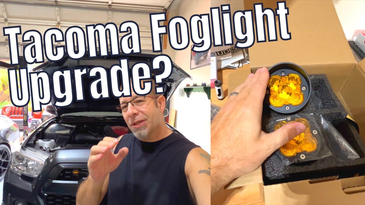 Обновление противотуманных фар Toyota Tacoma до Auxbeam