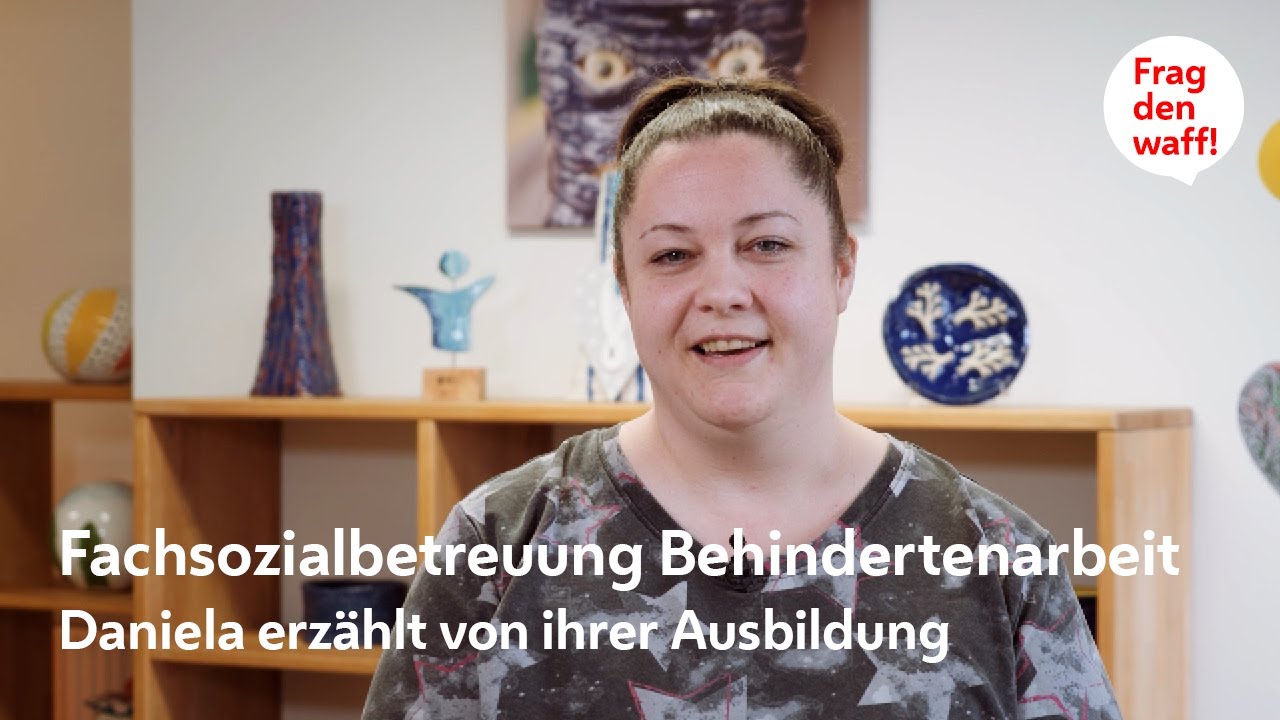 Fachsozialbetreuerin Daniela gibt Einblicke in ihre Ausbildung
