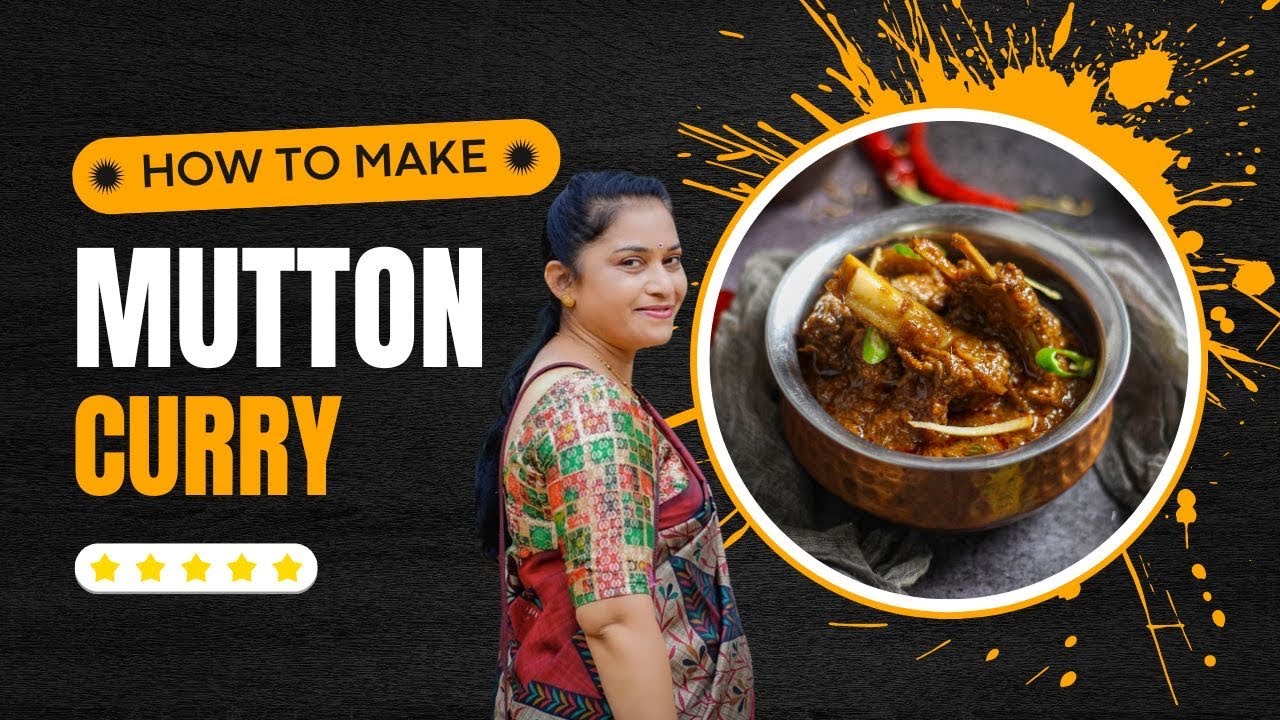 Mutton Red Curry Mangalorean Style | Mutton Curry