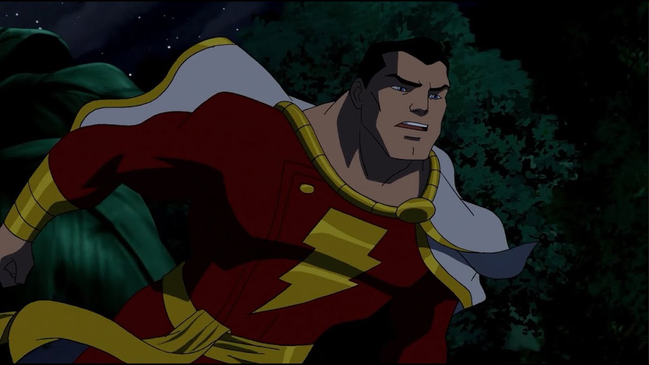 Shazam/Captain Marvel Powers and Fight Scenes - Young Justice