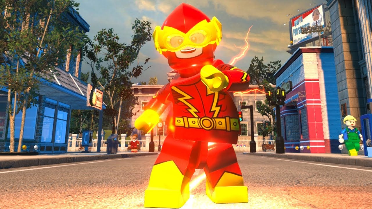 LEGO DC Super-Villains - Johnny Quick - Open World Free Roam Gameplay (PC HD) [1080p60FPS]