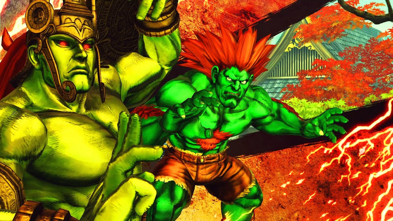 Команда Зелёного Зверя! ║Команда Огра/Бланки║Street Fighter X Tekken║Аркадный режим║
