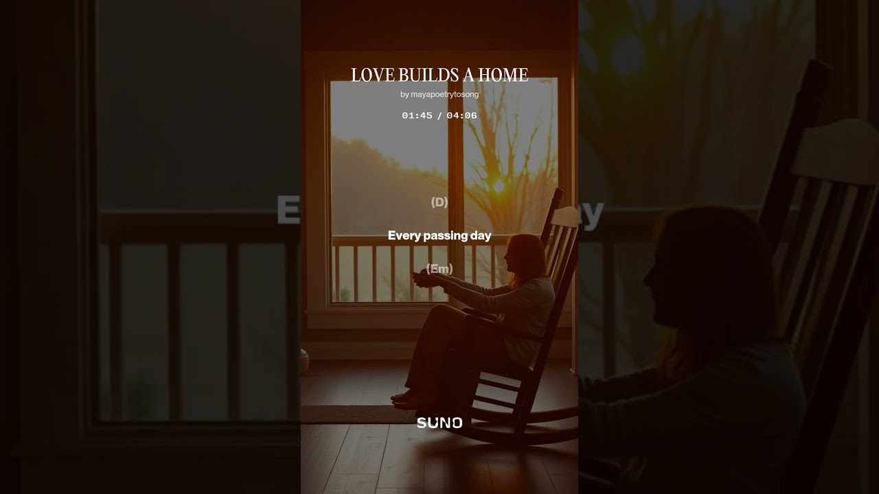 ЛЮБОВЬ СТРОИТ ДОМ - Поэзия майя, переложенная на песню: Живи, люби, смейся, музыка... образ жизни