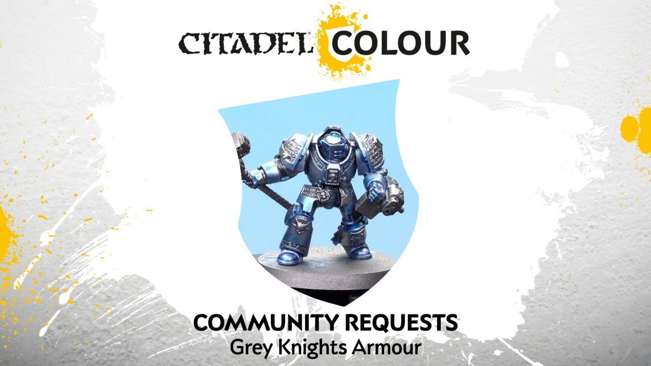 Community Requests:  Grey Knights Armour