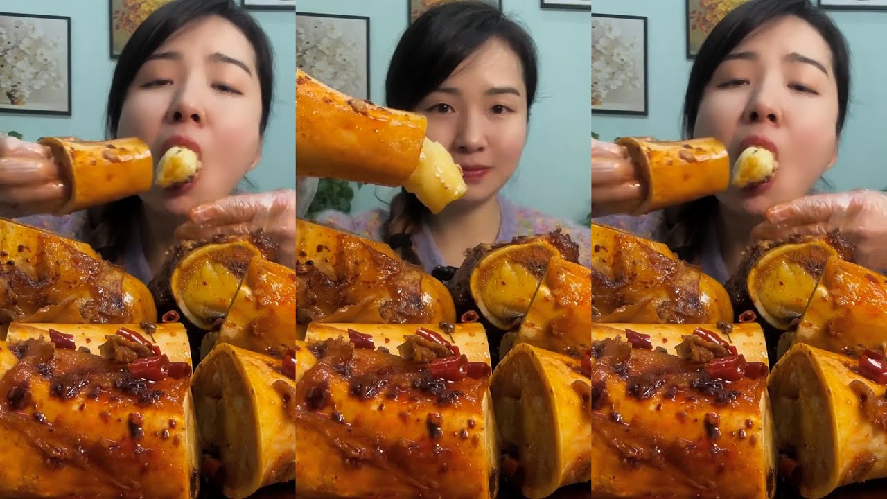 Braised Beef Bone Marrow | ASMR 