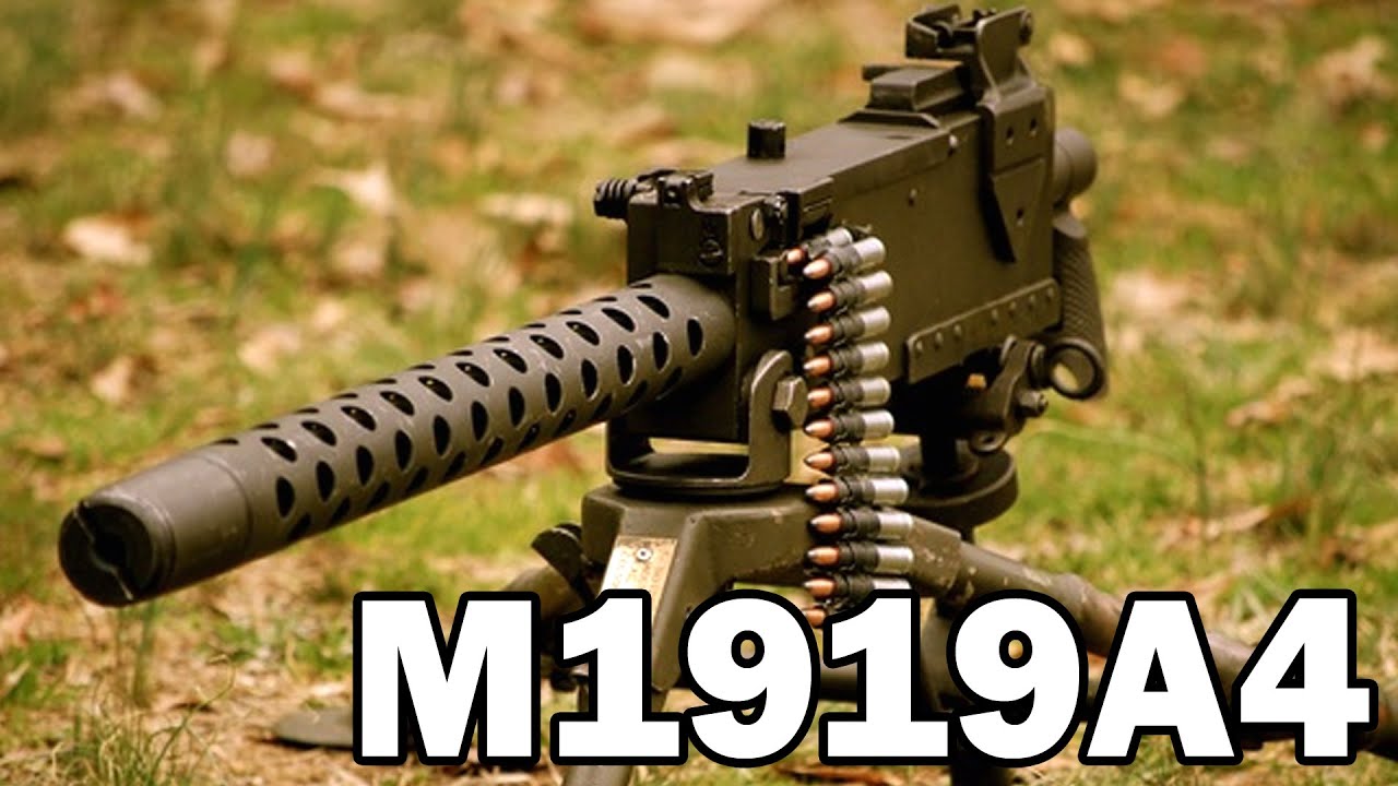 Browning M1919A4 – L’Emblématique Mitrailleuse Américaine