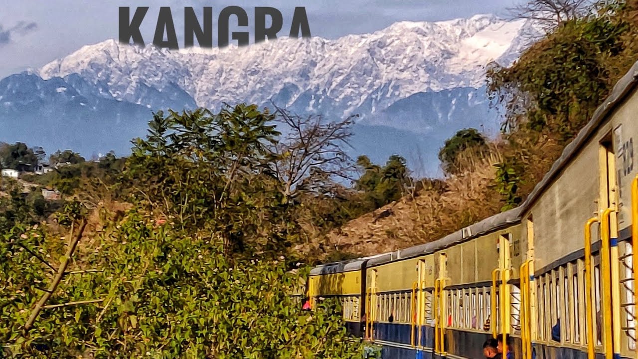 Chasing The Snow | TRAIN TO KANGRA VALLEY | Pathankot - Kangra Mandir Full Journey | INDIAN RAILWAYS