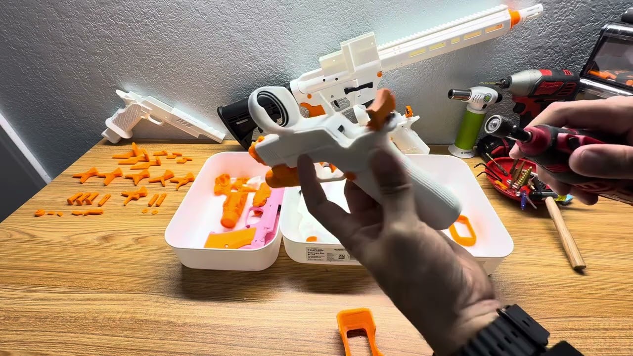 Different parts for installation and tuning virtual remote design for the Ace VR training