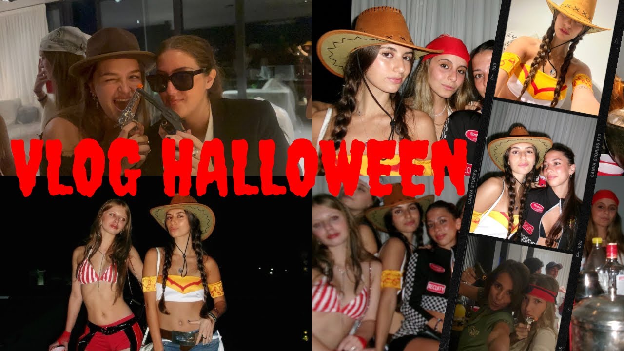 VLOG★|| HALLOWEEN- salida, amigos, fiesta de 15 y +