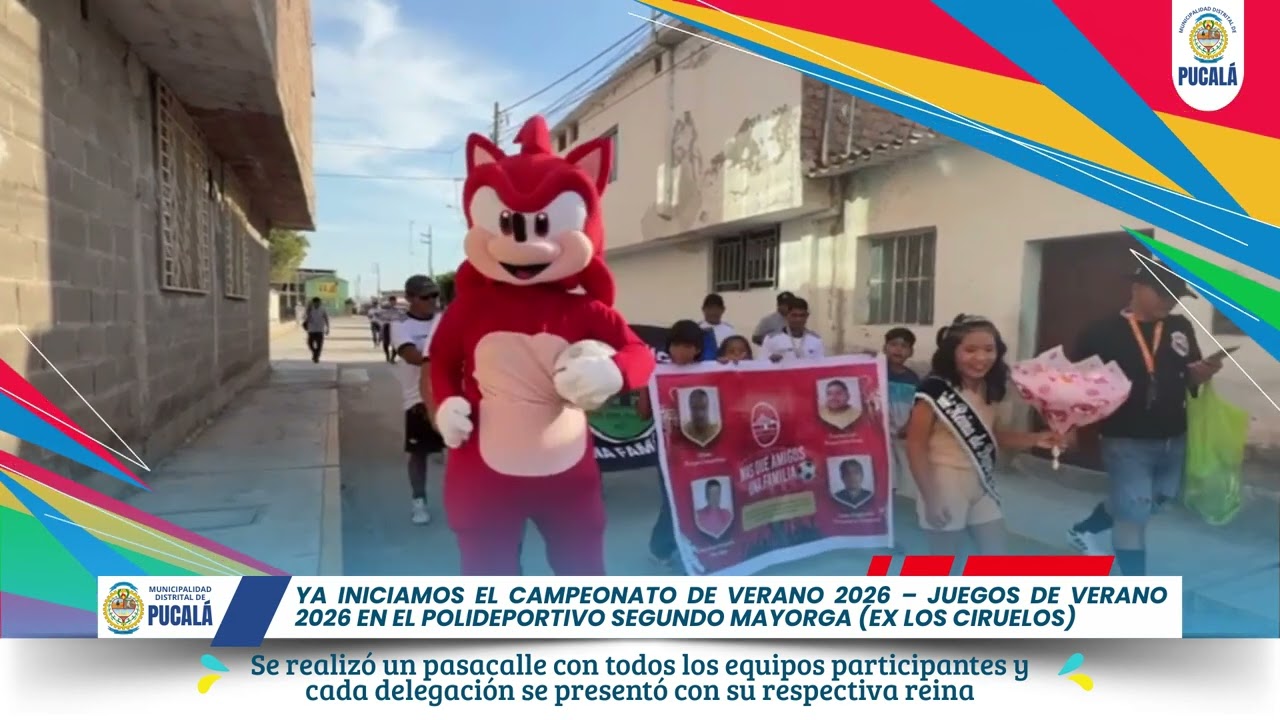 PEPE ESTELA - INICIO DEL CAMPEONATO DE VERANO 2026 EN PUCALÁ