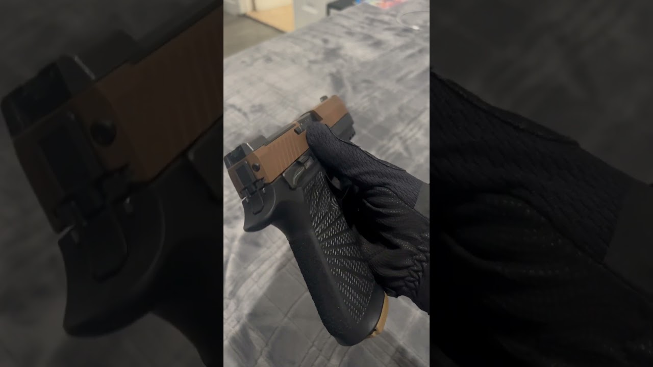 Sig sauer p320 goes off!! With the Wilson combat grip module. #m18 #p320